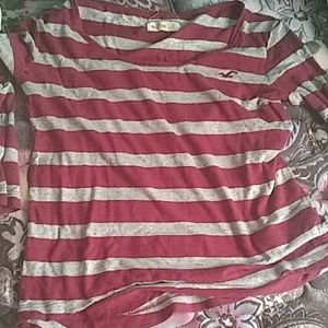 Hollister light long sleeve shirt